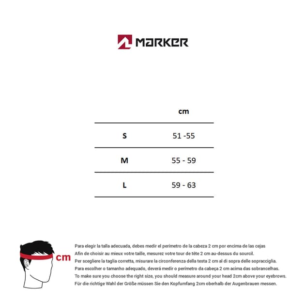 Casco Marker Ampire 2 MIPS blanco - #1