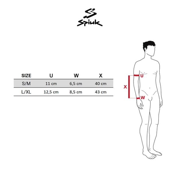 Manguitos Spiuk Anatomic Winter negro - #3