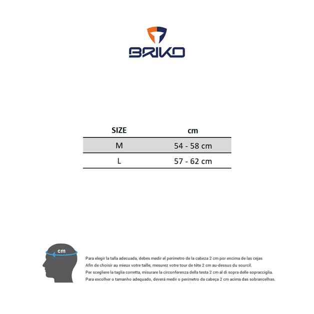 Casco Briko Fuoco turquesa negro verde lima mate - #1