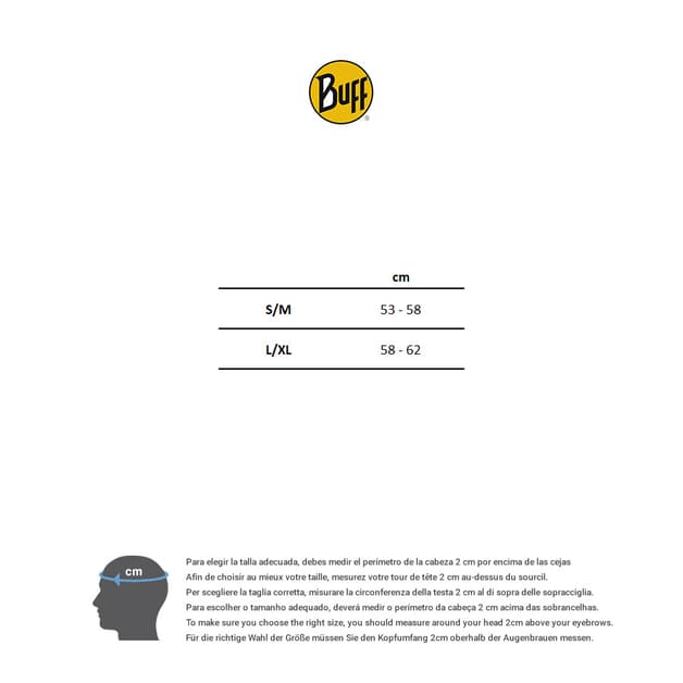 Gorra Buff Pack Run Xcross rosa claro - #4