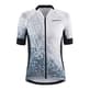 Maillot Craft ADV Endur Graphic manga corta blanco azul gris mujer