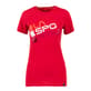 Camiseta La Sportiva Square manga corta rojo naranja blanco mujer