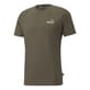 Camiseta Puma Essentials Small Logo Slim manga corta verde oliva