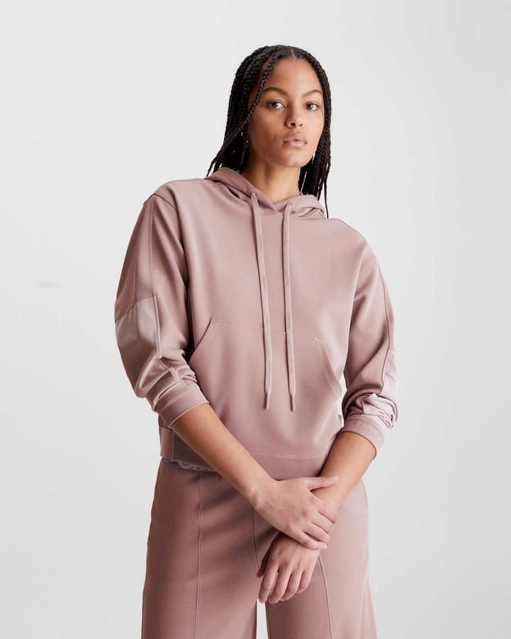 Calvin Klein Textured Twill Hoodie Women | Deporvillage