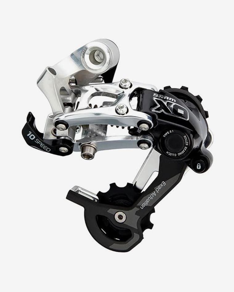 Cambio SRAM X0 TYPE 2.1 10V Caja Larga plata - #1