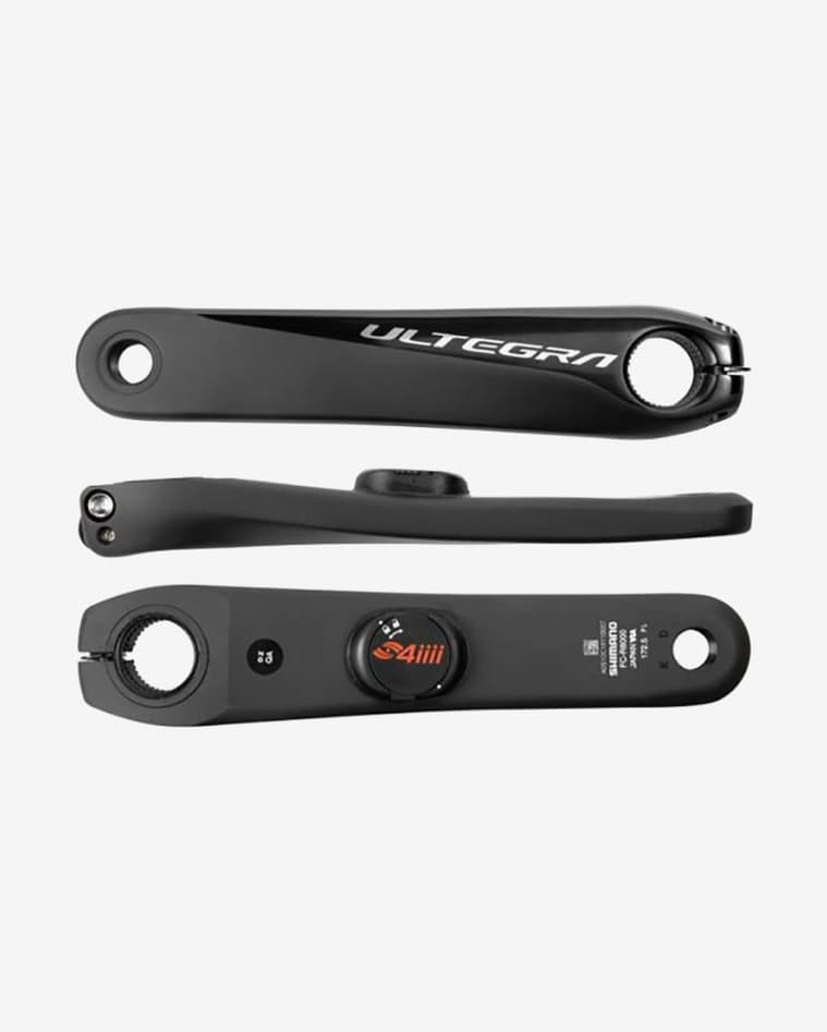 Biela izquierda con potenciómetro 4iiii para Shimano Ultegra R8000 negro - #1