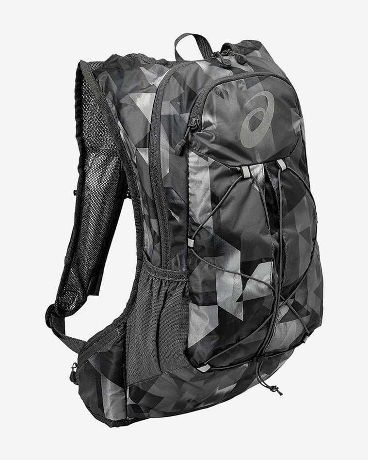 Mochila ASICS Lightweight Running negro plata - #1