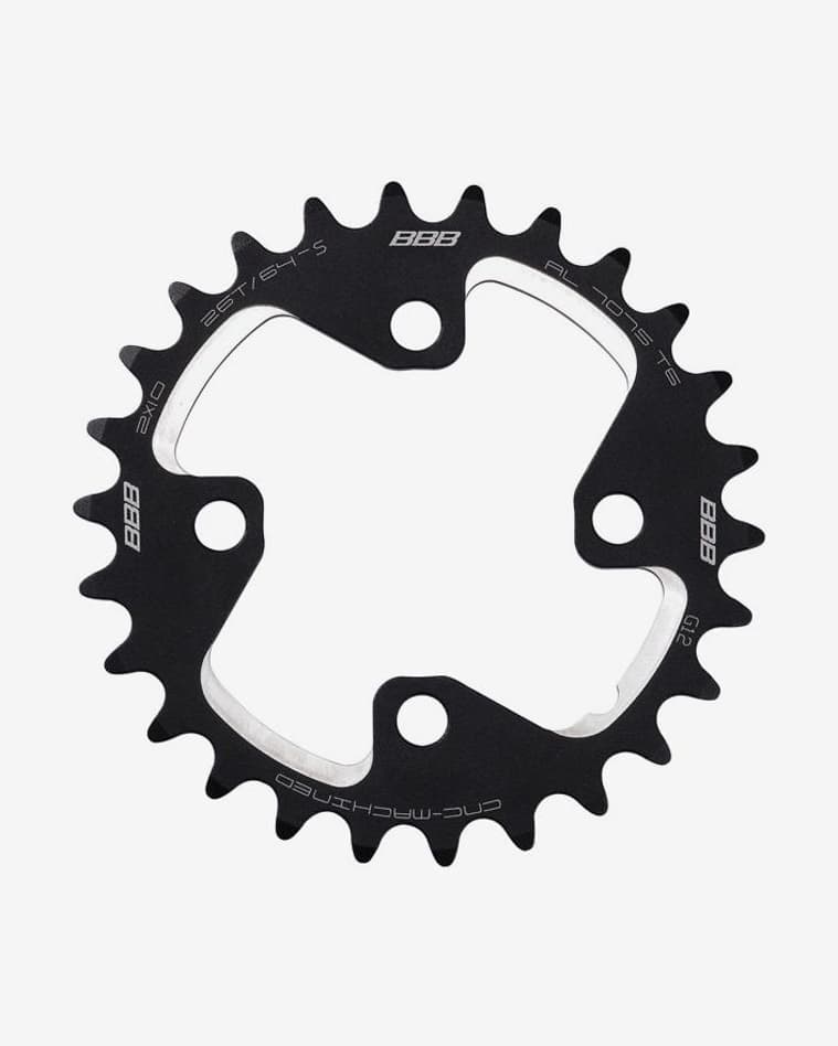 Plato BBB MTBGear aluminio MTB 2X10 26T/64 Shimano XT BCR-46S - #1