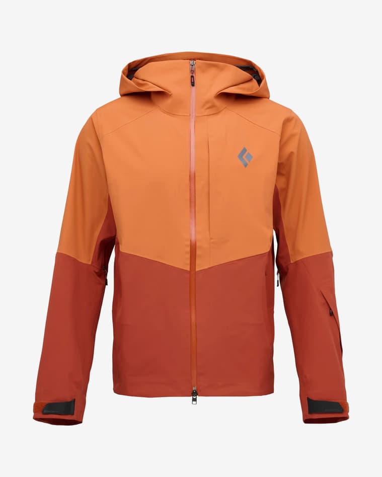Chaqueta con capucha Black Diamond Recon Stretch Ski Shell naranja - #1