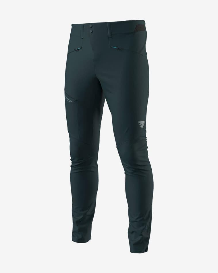 Pantalón largo Dynafit Transalper Durastretch verde oscuro - #1