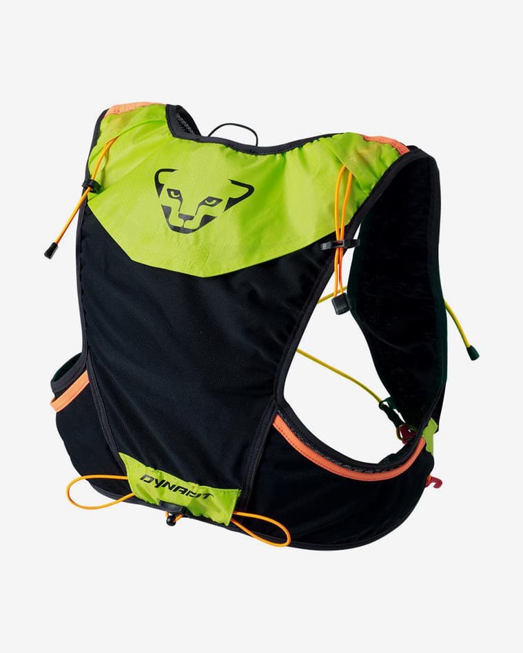 Mochila Dynafit Vertical 4 negro amarillo fluorescente - #1