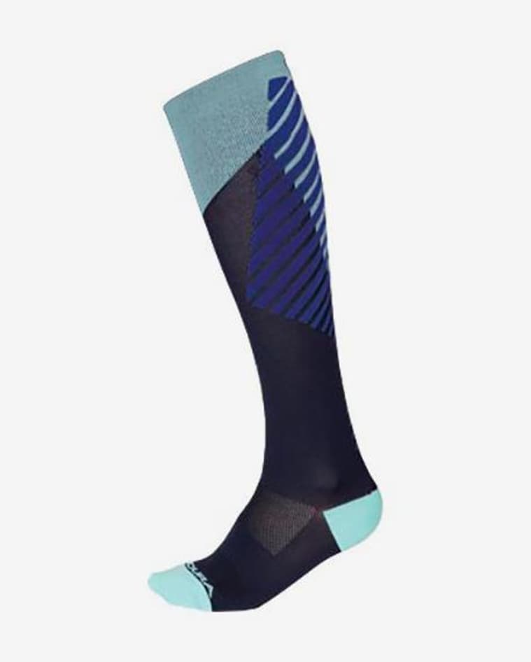 Calcetines Endura SingleTrack largos azul mujer - #1