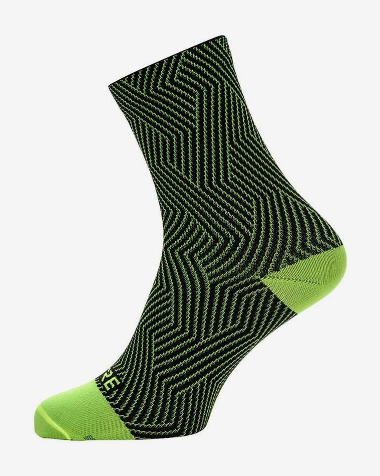 Calcetines Gore Wear C3 Optiline Mid amarillo negro - #1