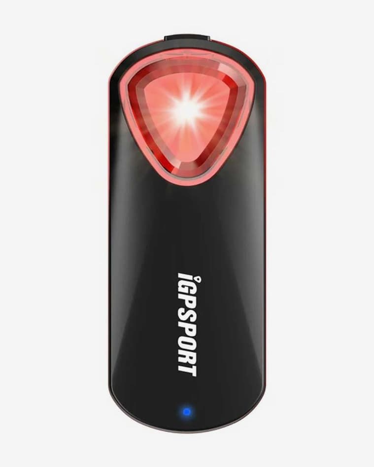 Luz trasera con Radar iGPSPORT SR30 negro brillante rojo - #1