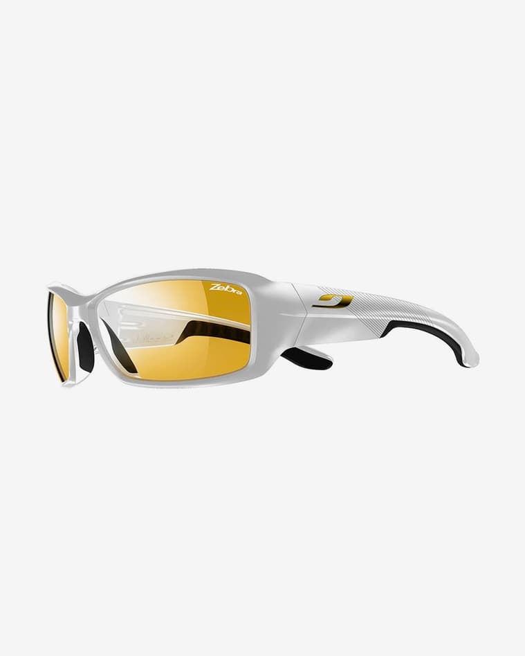 Gafas Julbo Run blanco negro con lentes Zebra fotocromáticas - #1