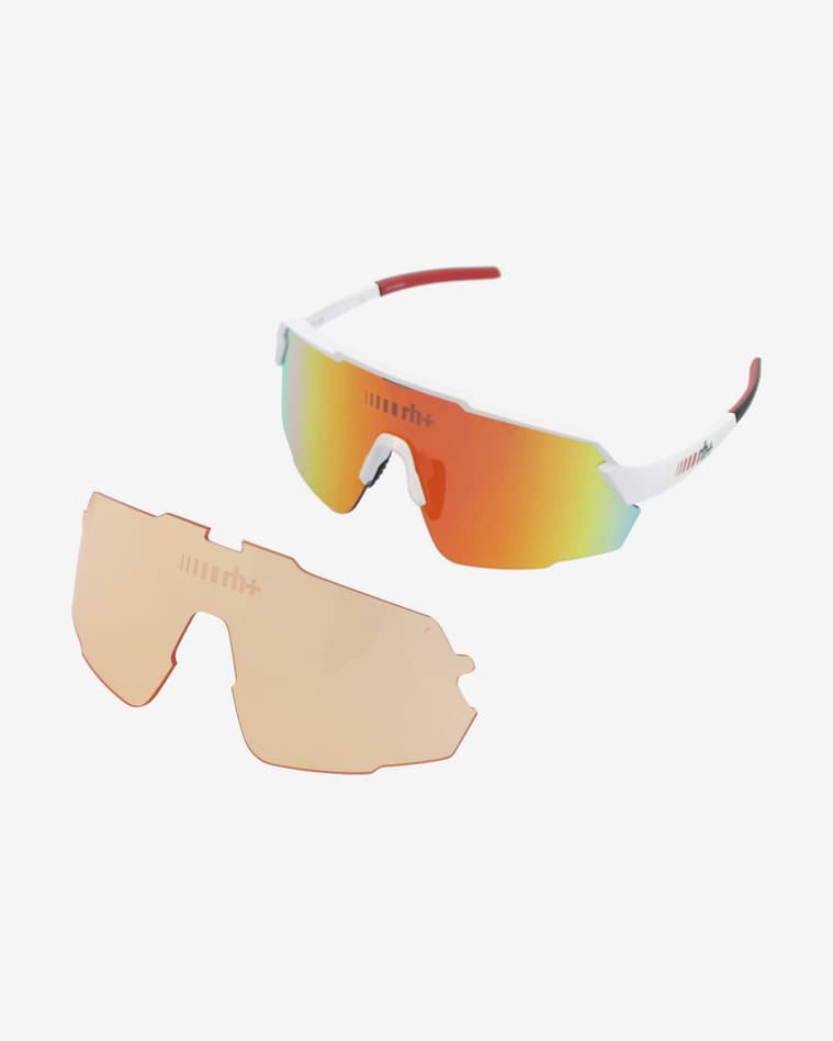 Gafas rh+ Stylus blanco con lentes multicolor - #1