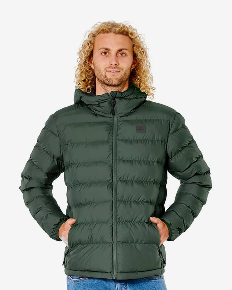 Chaqueta con capucha Rip Curl Anti Series Elite verde - #1