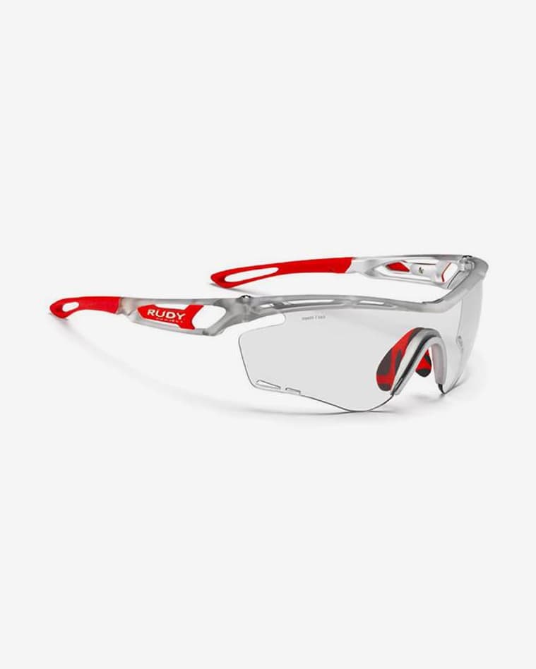Gafas Rudy Project Tralyx Ice plata mate transparente con lentes ImpactX Photochromic 2 - #1