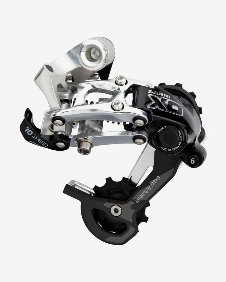 Cambio SRAM X0 Type2 10v caja larga MTB plata - #1
