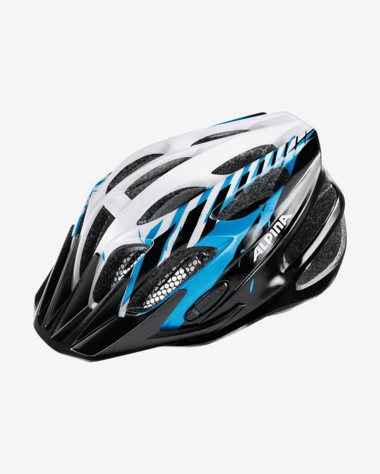 Casco Alpina FB JR 2.0 Flash negro azul blanco junior - #1