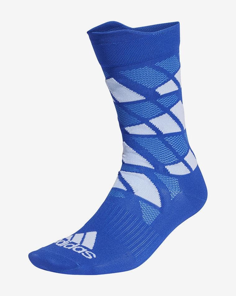 Calcetines adidas Ultralight Allover Graphic Performance azul blanco - #1