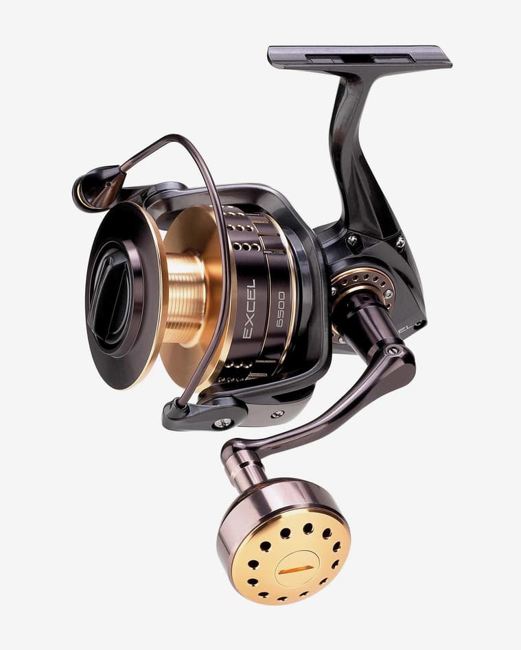 Carrete spinning Akami Excel 4500 negro oro - #1