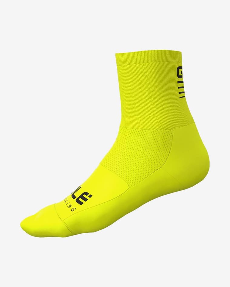 Calcetines Alé Strada 2.0 amarillo fluor - #1
