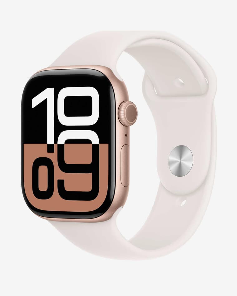 Apple Watch Series 10 GPS + Cellular 42 mm + Correa deportiva M/L blanco - #1