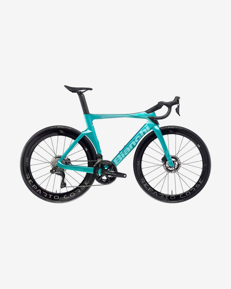 Bicicleta Carretera Bianchi Oltre RC Shimano Dura-Ace Di2 azul claro - #1