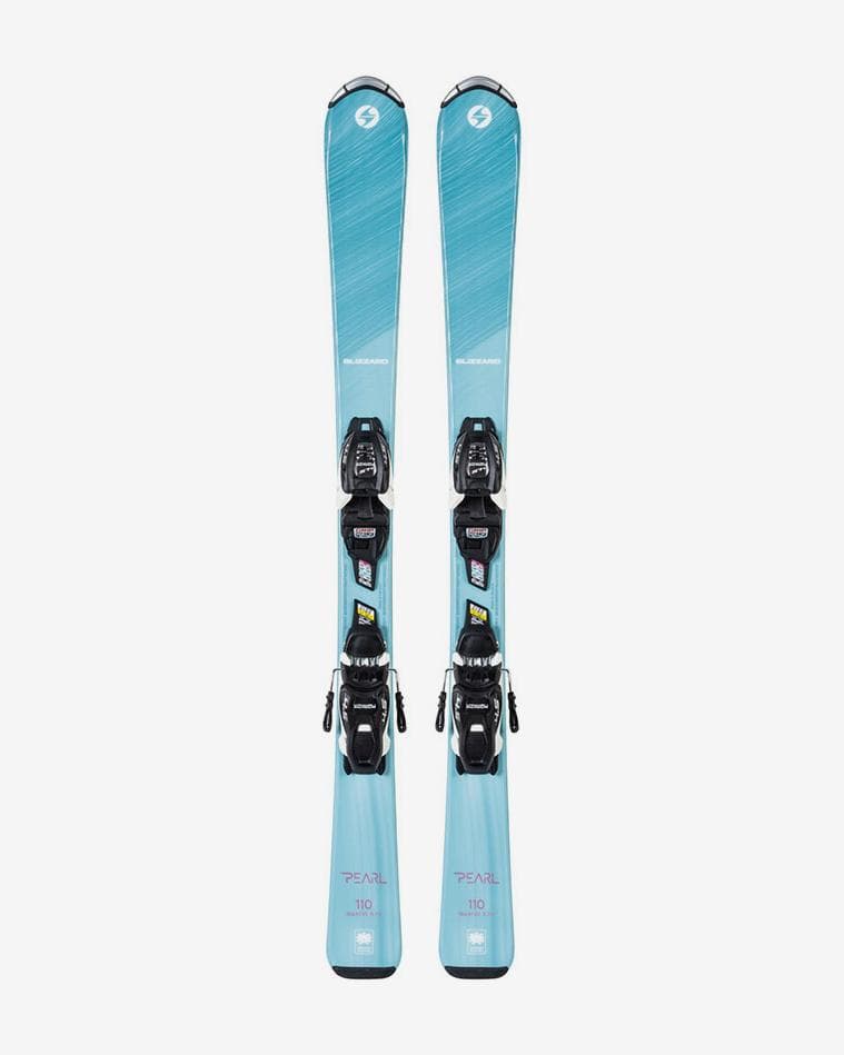 Esquís Blizzard Pearl  L 110-140 + fijaciones FDT JR 7 azul junior - #1