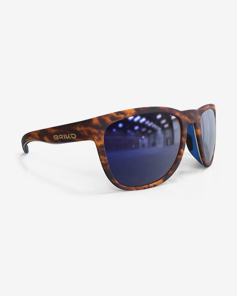 Gafas Briko Vortex Mirror Color HD S marrón azul mate - #1