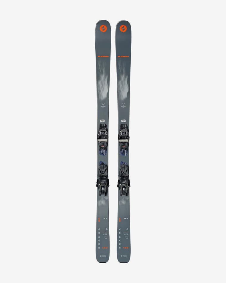 Esquís Blizzard Brahma 82 SP + TPC10 Demo 2025 gris naranja - #1