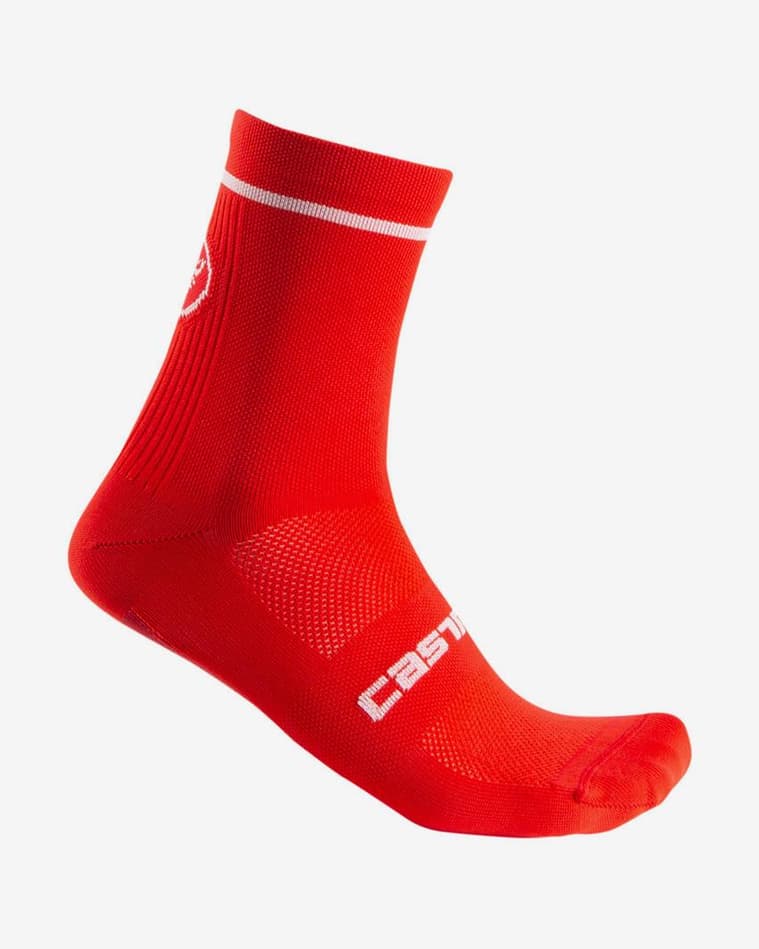 Calcetines Castelli Entrata 9 rojo - #1