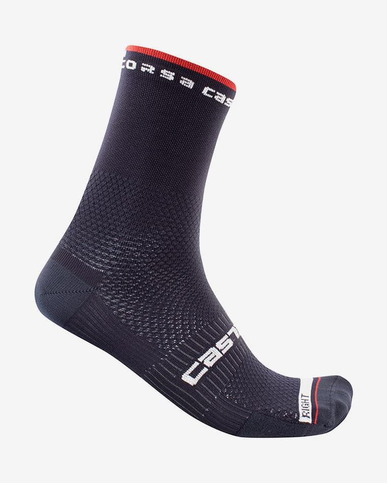 Calcetines Castelli Pro 15 Rosso Corsa azul oscuro - #1