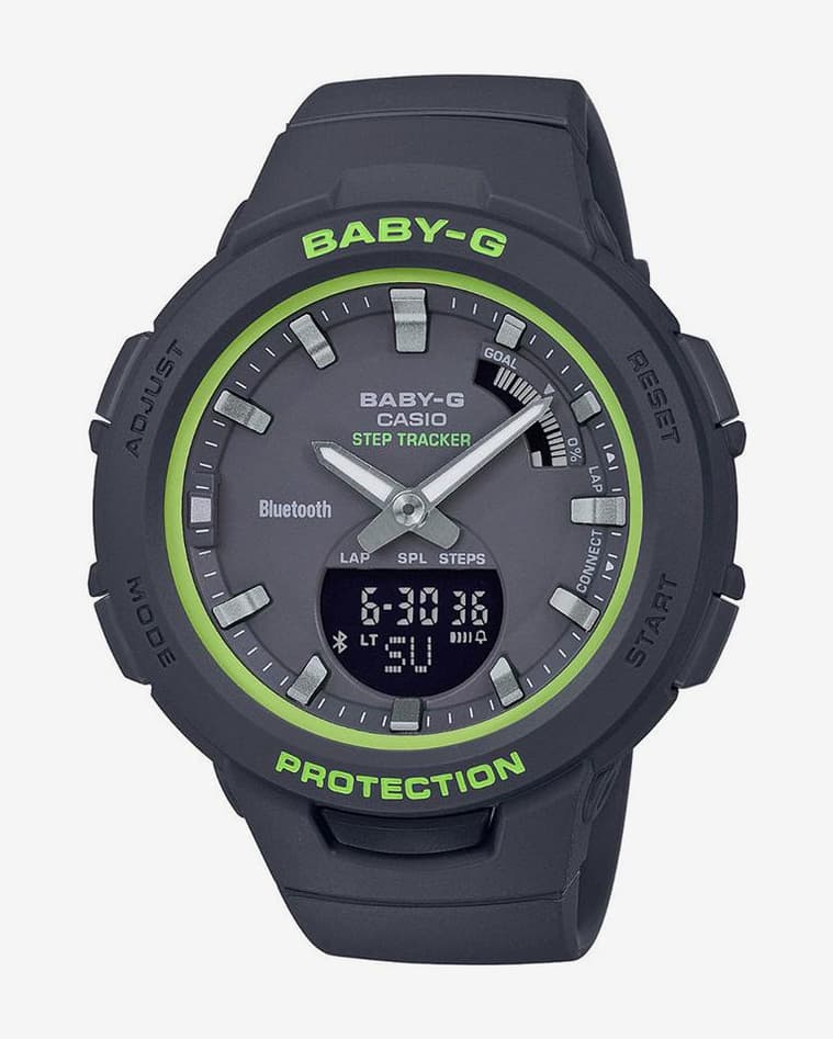 Casio Baby-G G-Squad Bluetooth negro verde - #1