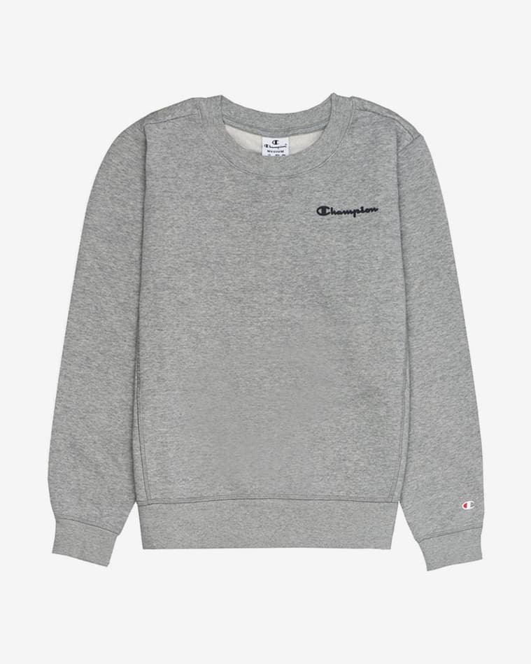Sudadera Champion Small Script Logo gris claro mujer - #1