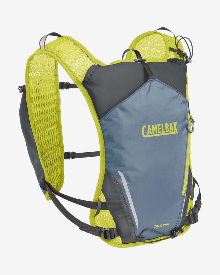 Chaleco hidratación Camelbak Trail Run 7L+2L gris amarillo mujer - #1