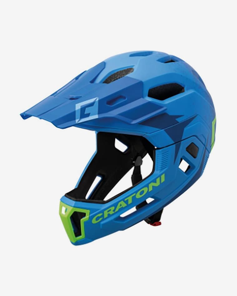 Casco Cratoni C-Maniac 2.0 MX MTB azul lima - #1