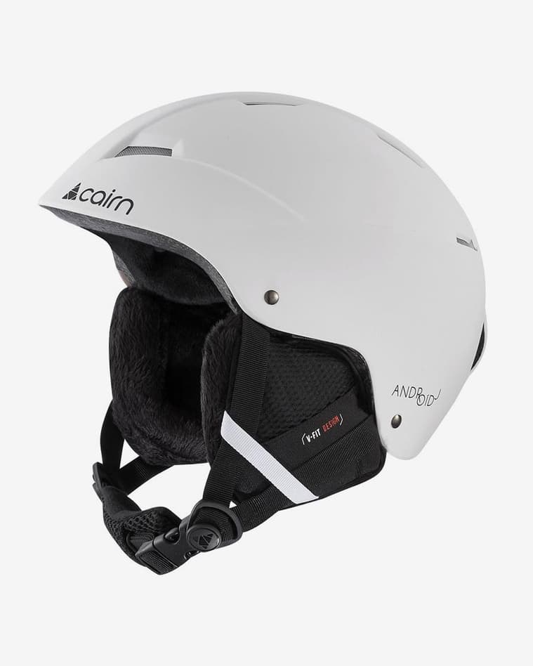 Casco Cairn Android blanco negro junior - #1