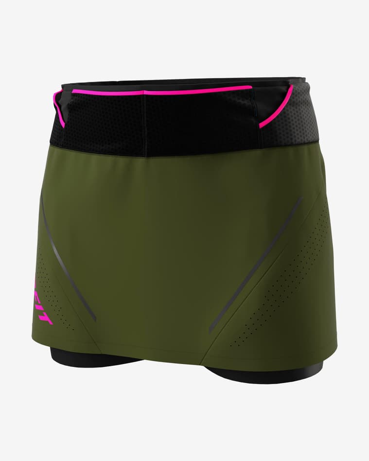 Falda pantalón Dynafit Ultra 2in1 verde caqui mujer - #1
