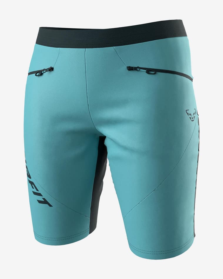 Pantalón corto Dynafit Traverse Dynastretch azul celeste mujer - #1
