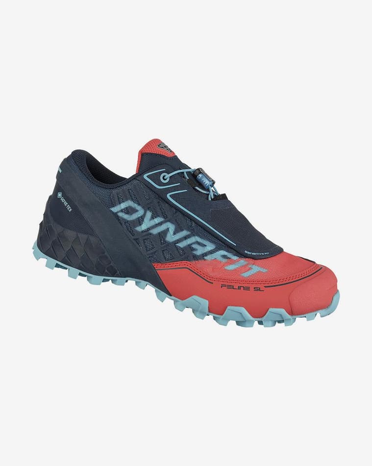 Zapatillas Dynafit Feline SL GORE-TEX azul marino rojo mujer - #1