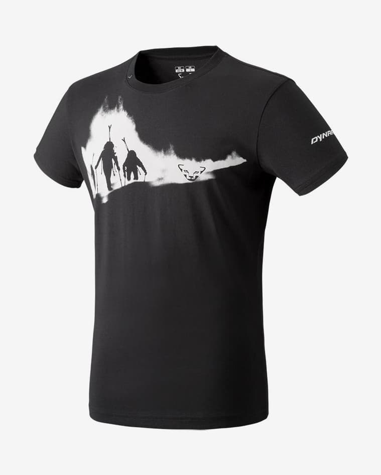 Camiseta Dynafit Graphic manga corta negro blanco - #1