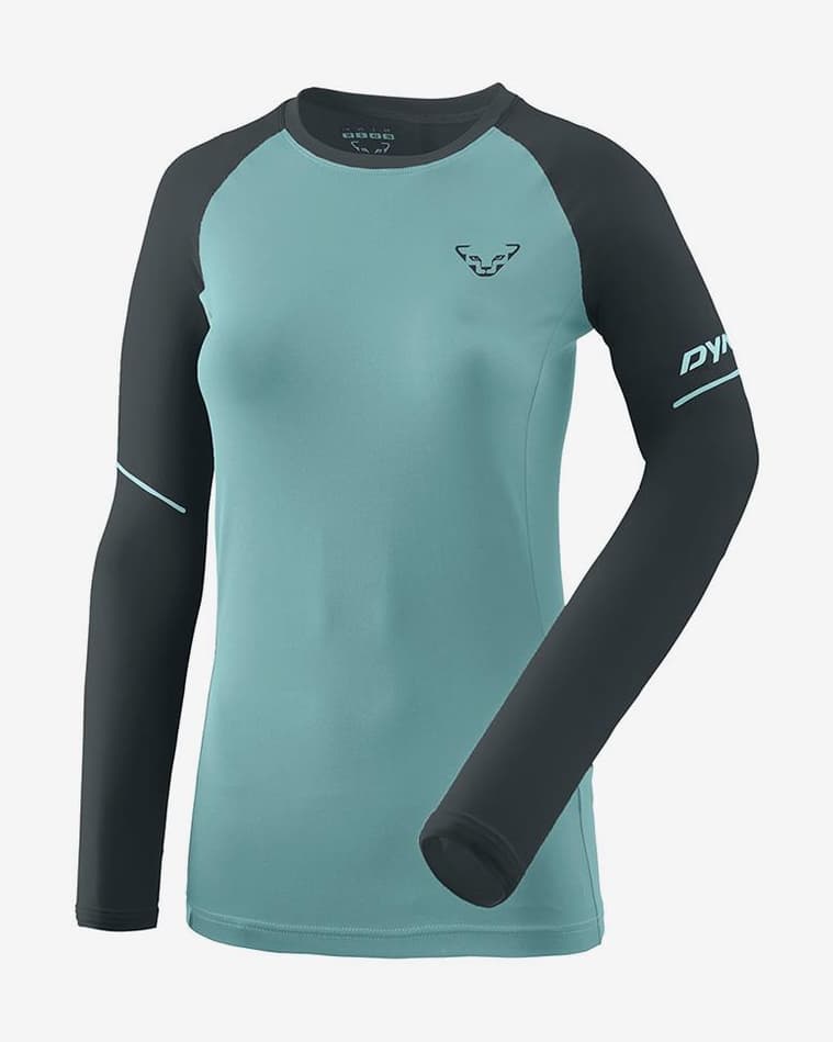 Camiseta Dynafit Alpine Pro manga larga azul claro mujer - #1
