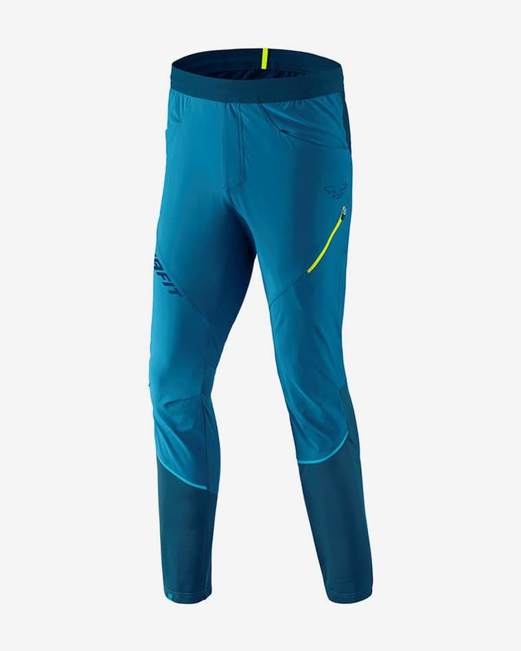Pantalón largo Dynafit Transalper Hybrid azul claro oscuro - #1