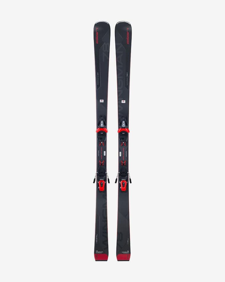 Esquís Elan Wingman 78 C Power Shift + fijaciones EL 10.0 GW Shift negro rojo - #1