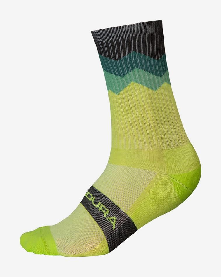 Calcetines Endura Jagged verde lima - #1