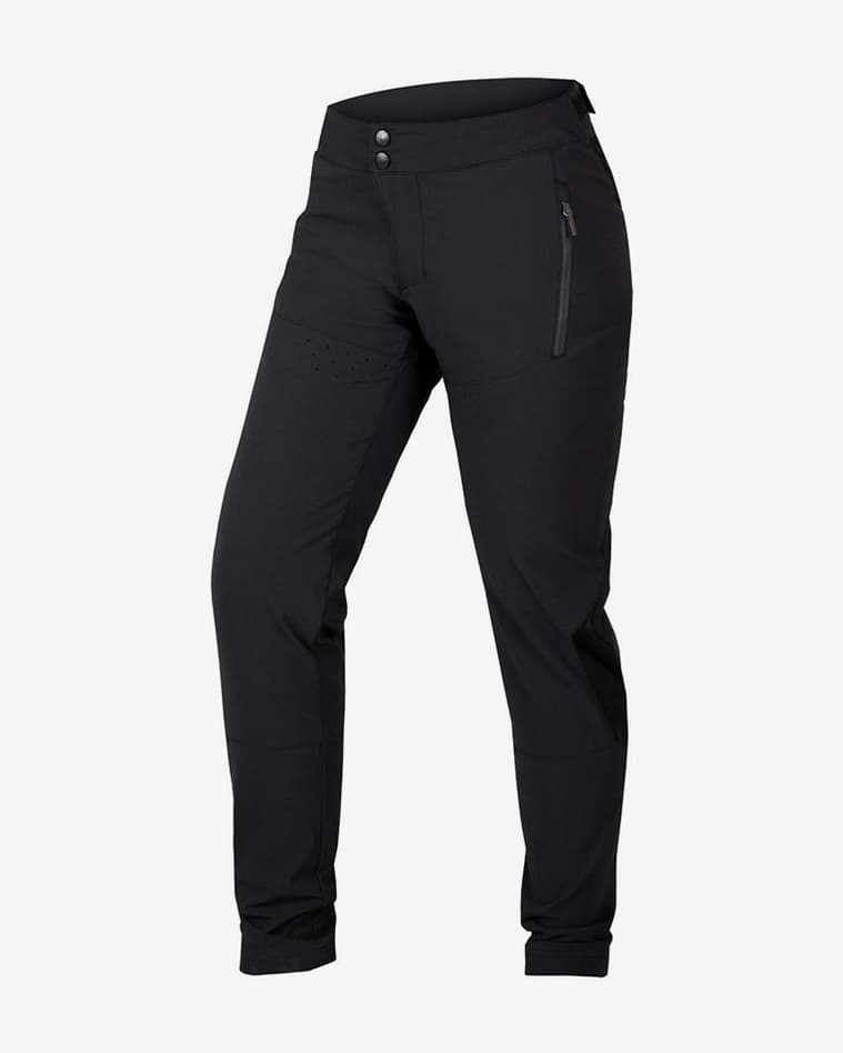 Pantalón largo Endura MT500 Burner sin badana negro mujer - #1