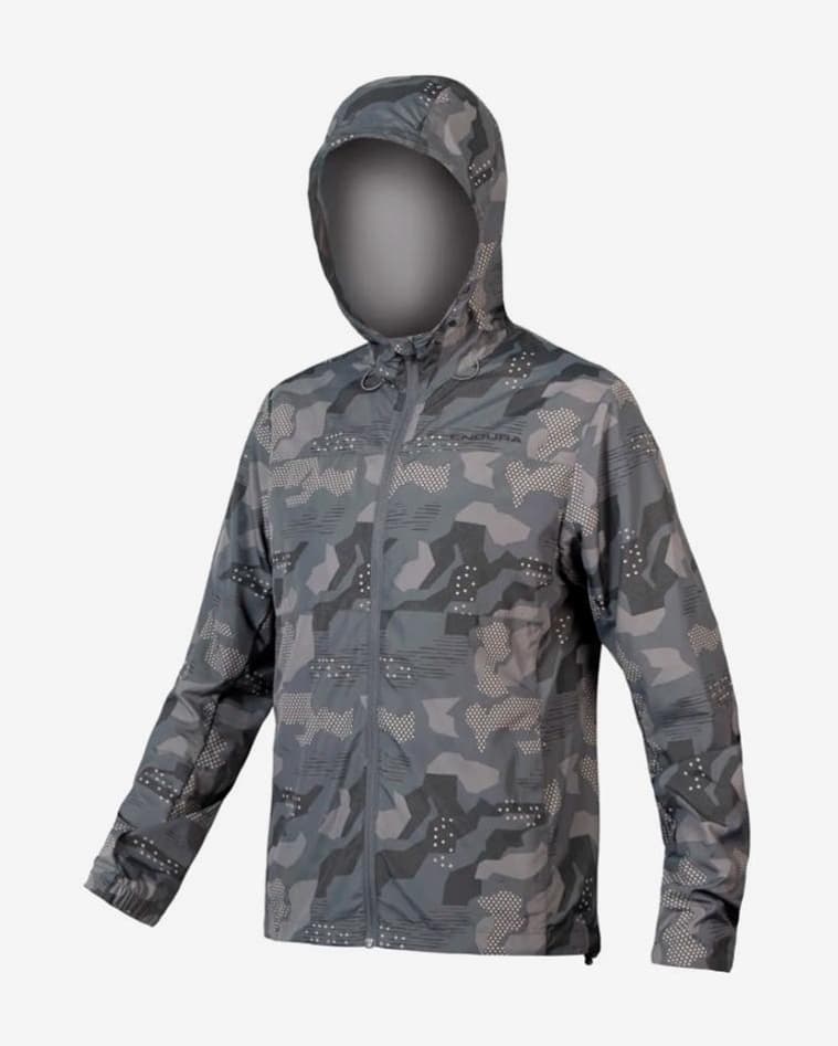 Chaqueta Endura Hummvee Windproof Shell gris camuflaje - #1