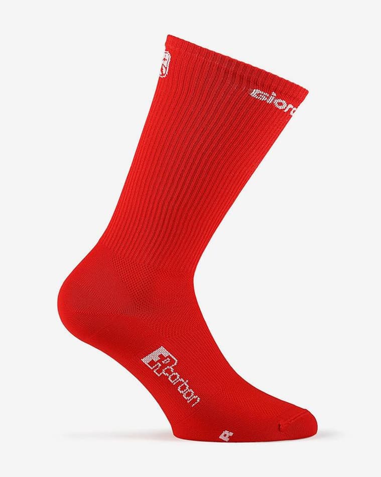 Calcetines Giordana FRC Solid 23 cm largos rojo - #1